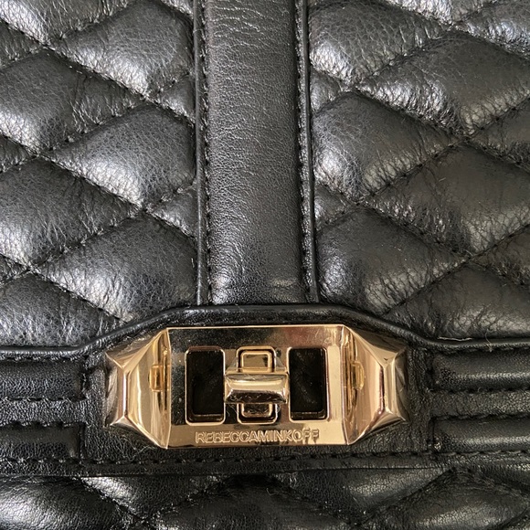 Rebecca minkoff, small size backpack, very similar to Chanel , lightly used. main image 2